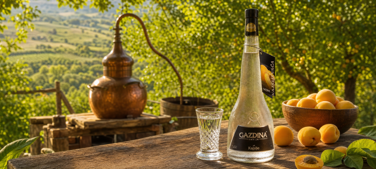 Kajsijevača Rakija | Prirodni Miris i Tradicija | Gazdina Rakija